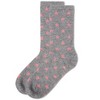 Memoi Women's Intergalactic Stars Cashmere Blend Crew Socks - 3 of 4
