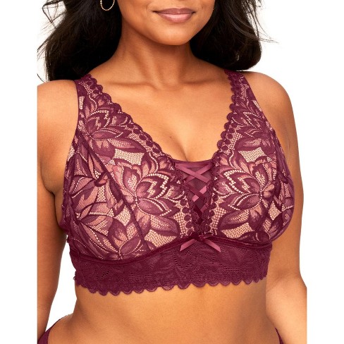 Purple Lace Bralette : Target