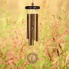 Woodstock Chimes Signature Collection, Prairie Jasper Chime, 16'' Brown Wind Chime WPJBR - image 2 of 4