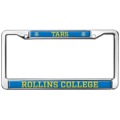 Rollins College Mascot Full Size Standard License Plate Metal Frame