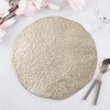 Saro Lifestyle Organic Shaped Charger (Set of 4) - 4 of 4