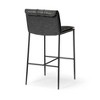 Maven Lane Gerard Metal Bar Stool with Faux Leather 29" Seat - 3 of 4