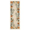 Washable Floral Area Rug Living Room Rug, Foldable Soft Indoor Carpet for Bedroom, Office & Dinning Room - 3 of 4