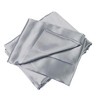 DSVIMOY Bedding Set Silky Satin Sheets with Deep Pocket for a Luxurious Bedroom Update, Gray, 12"*10"*3" - 2 of 4
