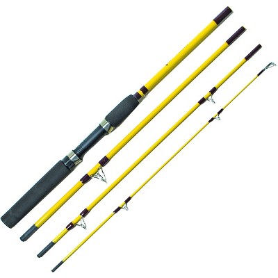 NEW Eagle Claw Pack-it CASTING Rod Telescopic 5' 6 Medium action~FISHING  POLE