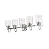 Kinsley 5-Bulb Industrial Pendant Light - Dimmable, Damp Rated, 35" Wide - 4 of 4