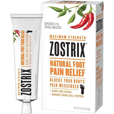 Zostrix Natural Foot Pain Relieving Cream - 2.0oz