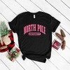 Simply Sage Market Women's Pink North Pole University Short Sleeve Graphic Tee - 3 of 4