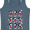 Women's - Disney - Mickey Poses Grid Graphic Racerback Tank - 2 of 4