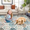 Vintage Distressed Rugs Machine Washable Area Rug - 4 of 4