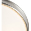 Access Lighting Atom 1 - Light Flush Mount in  Brushed Steel - 3 of 4