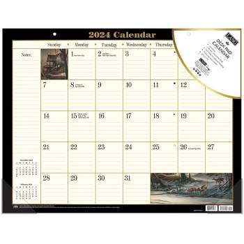 Lang 2024 Desktop Calendar 22"x17" Terry Redlin