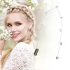Unique Bargains Women's Butterfly Braided Hair Chain 1 Pc - 4 of 4
