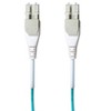 Monoprice OM3 Fiber Optic Cable - 1 Meter - Aqua | Reverse Polarity LC/LC Uniboot, UL, 50/125 Type, 10GB, Corning, For Telecomm Room, Server Farm, and - 2 of 4