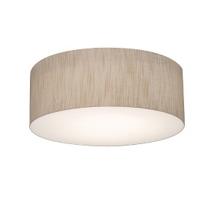 AFX Anton 2 - Light Flush Mount in  Jute - 1 of 2