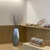 Uniquewise Bamboo Cylinder Shaped Floor Vase - Handcrafted Tall Decorative Vase - Ideal for Dining Room, Living Room, and Entryway - 2 of 4