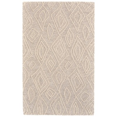Enzo Transitional Diamond Tan/Ivory Area Rug
