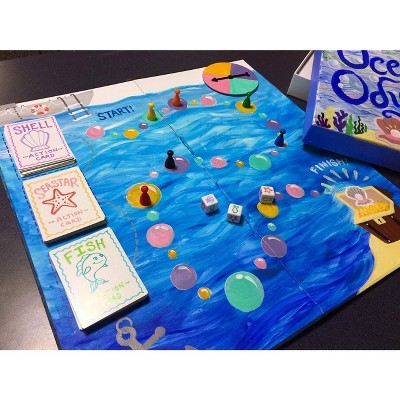 Create Your Own Board Game Kit with Blank Board and Accessories