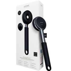 GESKE Sonic LED Full-Body Brush & Intensive Exfoliator 9 in 1 Black - 1 of 4