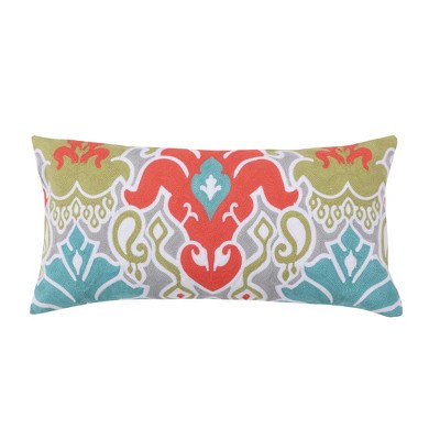 Deniza Crewel Damask Decorative Pillow - Levtex Home