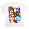Tales Of The Teenage Mutant Ninja Turtles Lino Posters Kids T Shirt For Youth, White - 2 of 4