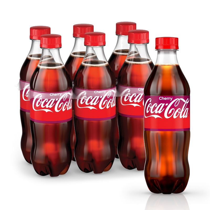 Coca-Cola Cherry - 6pk/16.9 fl oz Bottles, 1 of 10
