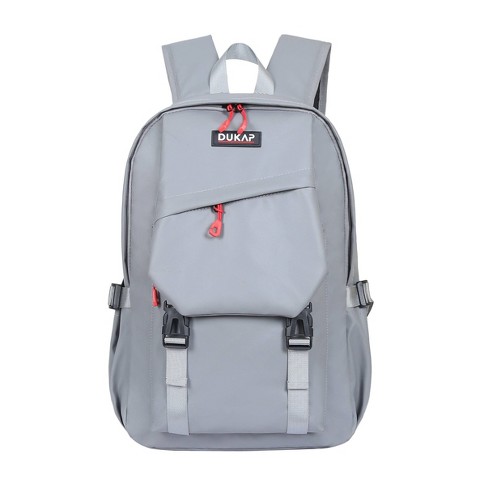 DUKAP Delray Executive Backpack for Laptops upto 15.6'' - Gray