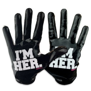 Battle Sports Adult Bella Glove "I'm Her" Female Receiver Football Glove - 1 of 2
