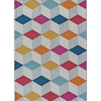 Rugs America Mika Geometric Contemporary Area Rug
