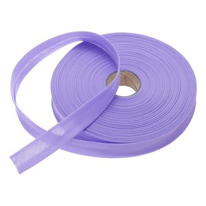 Unique Bargains Polyester Washable Sewing Binding Bulk Single Fold Bias Tape - 1 of 4