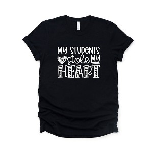 Simply Sage Market Women's My Students Stole My Heart Short Sleeve Graphic Tee - 1 of 4