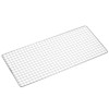 Unique Bargains Stainless Steel Cross Wire BBQ Grill Net for Baking Roasting - 3 of 4