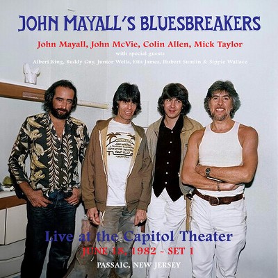 John Mayall & Bluesbreakers - Live at the Capitol Theater - June 18, 1982 (Set 1) - Marbled (Colored Vinyl Gatefold LP Jacket Limited Edition)