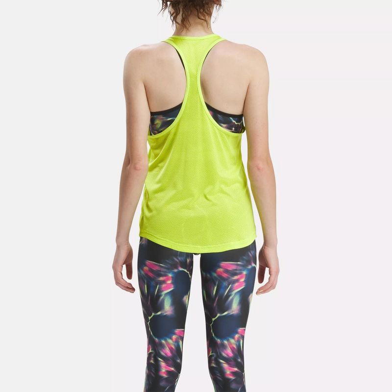 Reebok Workout Ready Mesh Back Tank Top Womens Athletic Tank Tops, 3 of 6