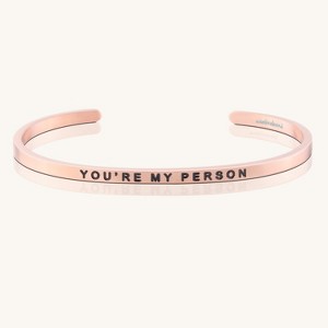 Mantra Jewelry - You're My Person bracelet - 1 of 4