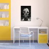 Room Skull Black/White by Ali Gulec Unframed Wall Canvas - iCanvas - 3 of 4