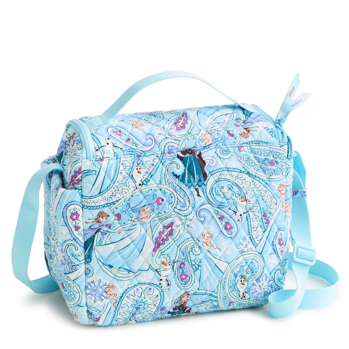 Vera Bradley Women's Outlet Disney Frozen Cotton Lunch Crossbody Bag - thumbnail 2