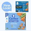 Gerber Baby Food Stage 1 My 1st Veggies Starter Kit Puree 2oz Tubs (6 Pack) - 2 of 4