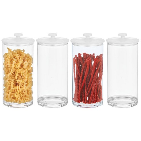 Acacia Wood Glass Kitchen Storage Jar 2L for Pantry Organisation, Pantry  Containers