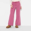 Women's Mid-Rise Wide Leg Sweatpants - Wild Fable™ - 2 of 3