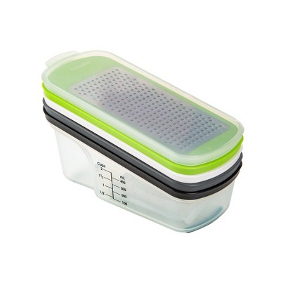 Multifunctional Rectangular Grate Slice and Store Set