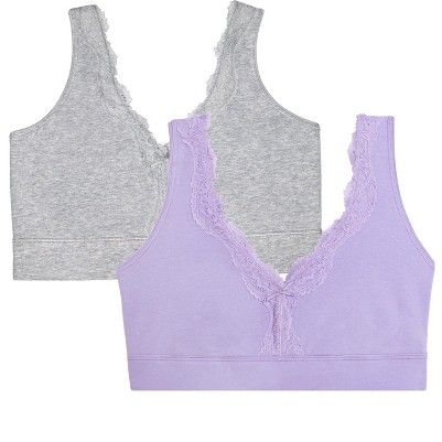 lilac whisper/grey heather