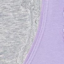 lilac whisper/grey heather