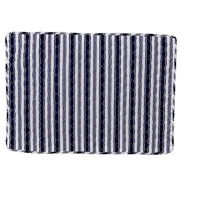 C&F Home French Stripe Navy Placemat Set of 6
