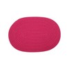 Unique Bargains Trivet Oval Rope Coaster Cotton Non-Woven Fabric 12.6"x8.66"x0.31" - 3 of 3