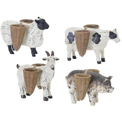 Melrose Farm Animal Figurine (Set of 4)