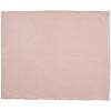 Mina Victory Curly Faux Fur Rose Throw Blanket - 50" x 60" - image 4 of 4