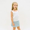 Hope & Henry Girls' Bow Sweater Tank, Kids - 2 of 4