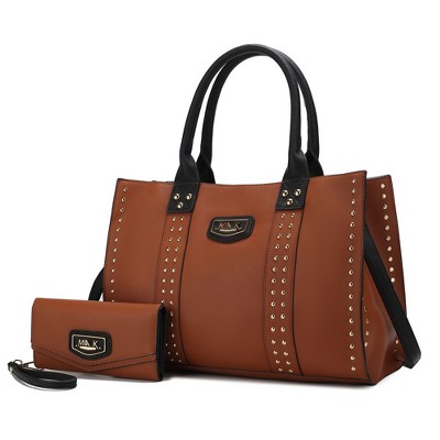 MKF Collection Davina Vegan Leather Women’s Tote Bag with wallet by Mia K