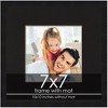 PosterPalooza | Black Frame with Black Photo Mat, UV Acrylic Front, Foam Board Backing, 60 Sizes Available - 2 of 4